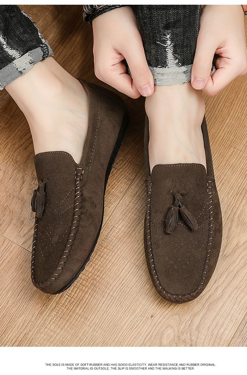 SHLIANG Klassische Herren Freizeitschuhe Mode Fahren Casual Bootsschuhe Herren Hochwertige Weiche Sohle Herren Loafer Mokassin Schuhe X0052_voghion.com