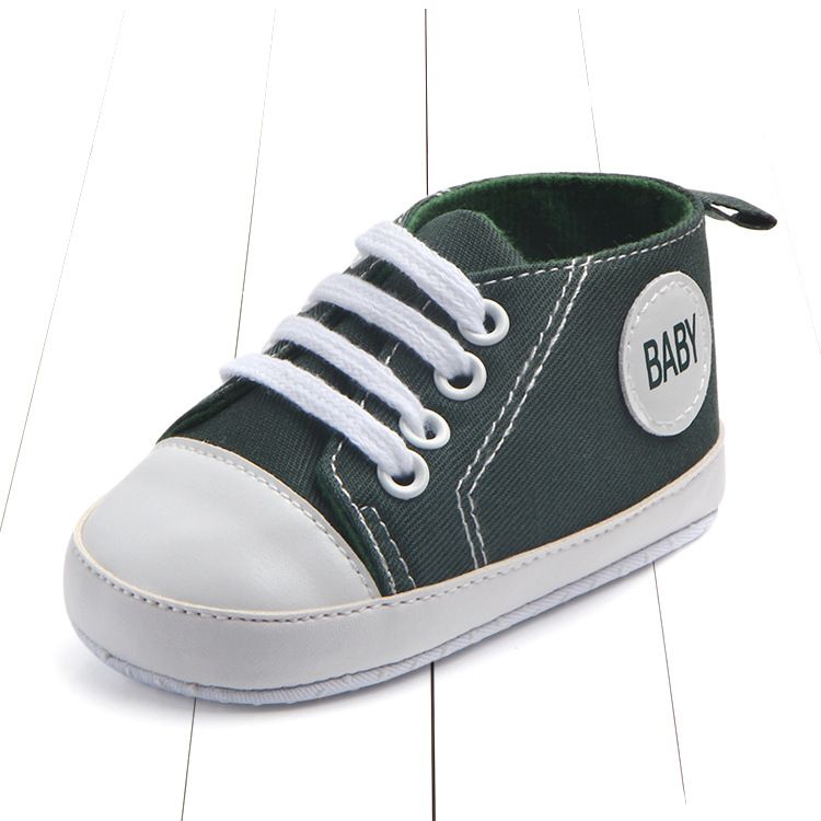 Zapatos de lona para caminar para bebés de 0 a 1 año con suela blanda para primavera y otoño 0106 Total_voghion.com