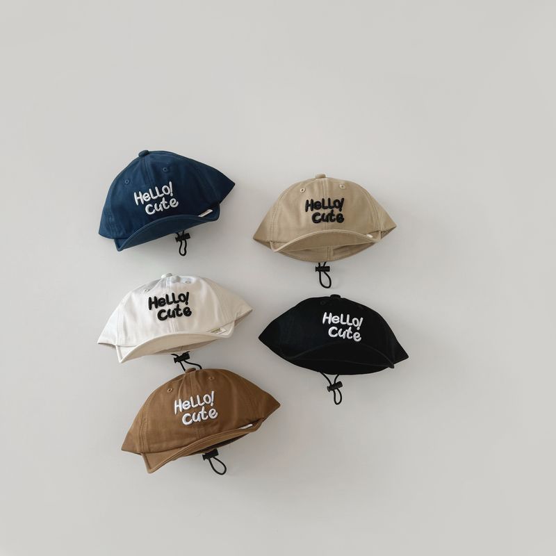 Cappello unisex per bambini, visiera sottile e morbida con motivo a paperella_voghion.com