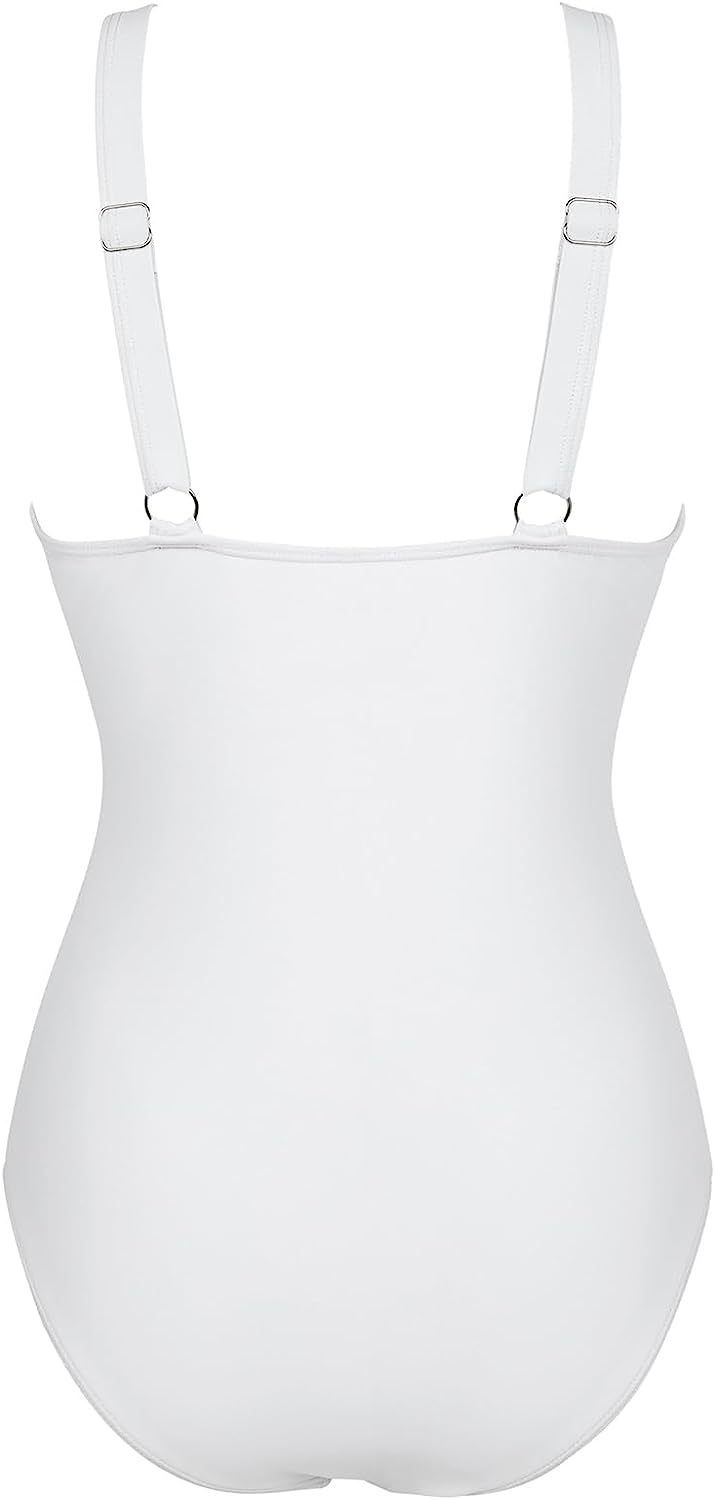 Maillot de bain une pièce taille haute pour femmes, nouveau modèle européen et américain, maillot de bain moulant et sexy, ajouré, point chaud_voghion.com