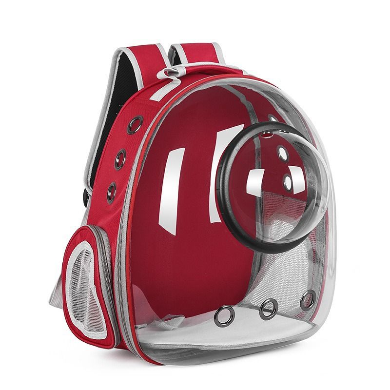 New Handheld Space Capsule Pet Transparent Side Opening Skylight Double Shoulder Cat Convenient And Breathable Dog Bag_voghion.com
