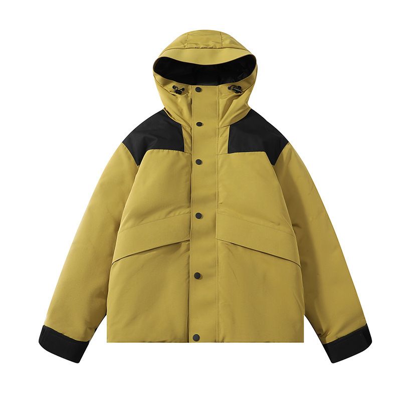 Nieuwe nationale standaard en dames, outdoor waterdichte winter losse witte eendendons paar jas voor heren_voghion.com