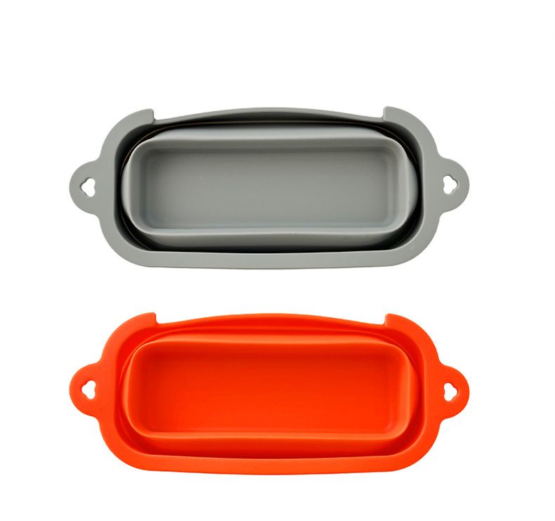 Contenitore per raccolta grasso in silicone, contenitore per raccolta grasso pieghevole per barbecue in pietra nera_voghion.com