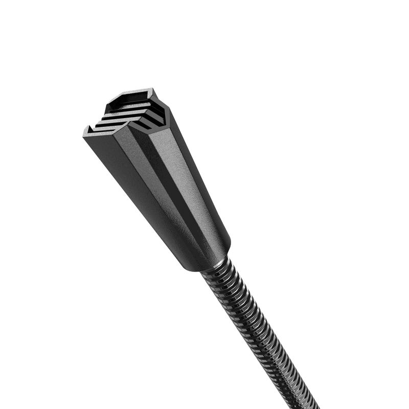 Neie Computer RGB liichtend a biegbar USB MIC Treiber gratis Stëmmchat Videokonferenzmikrofon_voghion.com