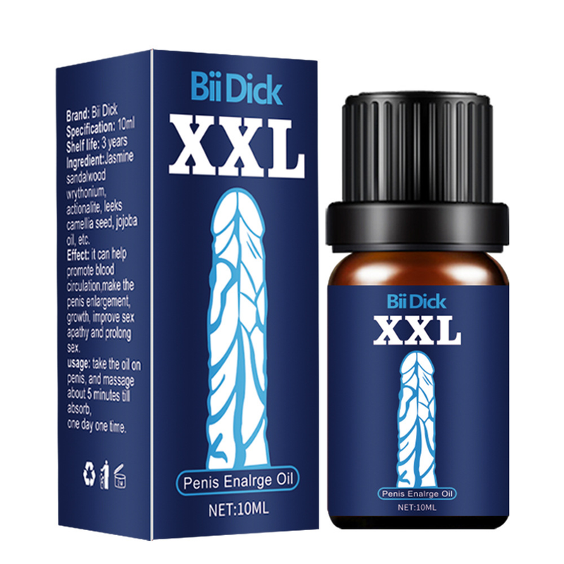 Masážní olej pro muže Bi Dick XXL Enlargement 10ml pro vnější použití_voghion.com