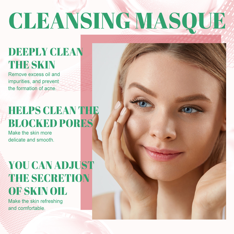 Maschera viso all'argilla Hoygi Pulisce in profondità i pori, schiarisce l'acne, rassoda, ammorbidisce e leviga la pelle Maschera di fango in stick_voghion.com