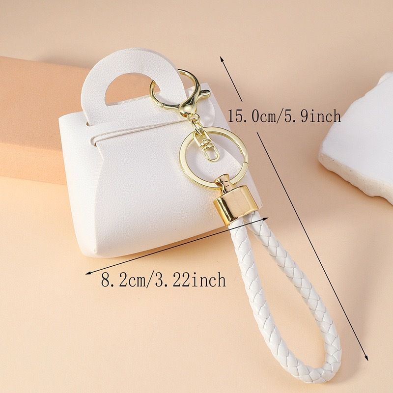 Multi-color Keychain, Change Bag, Hanging Bag, Trinkets, Earphones, Rings, Stud Earrings, Storage Bag._voghion.com