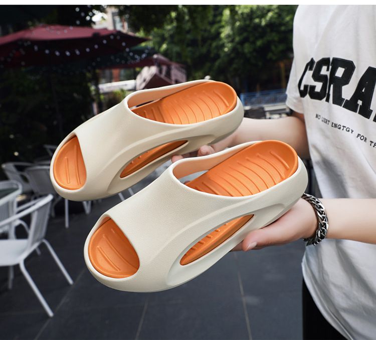 Cloud-Like Comfort Slides voor heren - Ultrazachte zomerpantoffels met antislipzool en uitneembare binnenzool_voghion.com