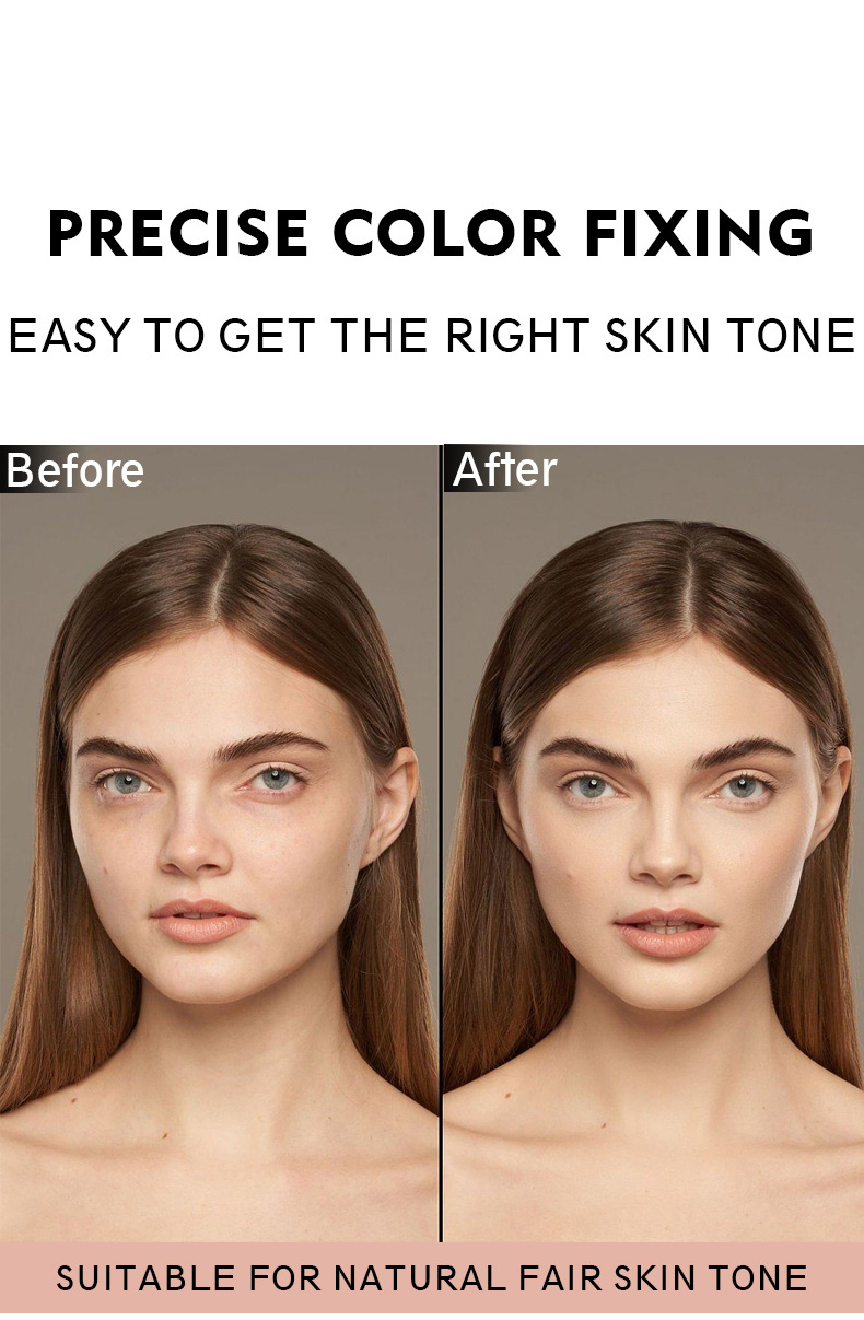 LACHAVA Periorbitale Augenringe, langanhaltender, nicht klebender Puder, 15-Farben-Concealer, Grundierungs-Make-up_voghion.com