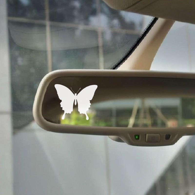 adesivi per auto farfalla adesivi per auto personalizzati adesivi decorativi per specchietto retrovisore_voghion.com