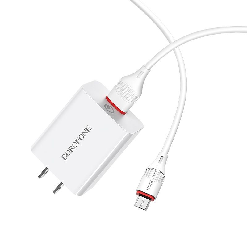 Set de cablare Android BA21 pentru festivaluri de muzică Cap de încărcare standard american Încărcător TYPE-C cu un singur port QC3.0_voghion.com