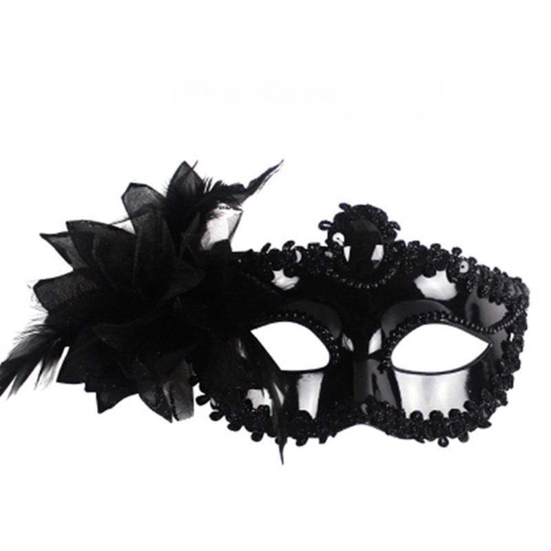 Maschera da principessa Lily di Halloween, festa in maschera a Venezia, spettacolo, festa, mezza maschera facciale_voghion.com