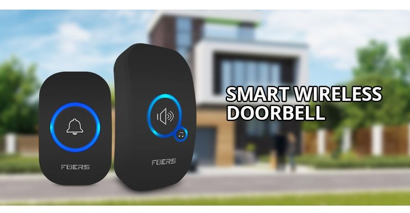 Fuers Drahtlose Türklingel Wasserdicht Willkommen Chime Home Türklingel Intelligente 32 Songs Smart Alarm Mit Batterie Für Shop_voghion.com