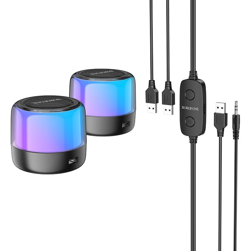 Music Festival BP12 Cable 2-in-1 Computer TV New Laptop Mini Speaker_voghion.com