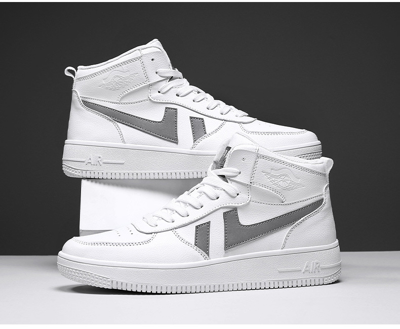 Herrenschuhe 2023 Frühjahr neue High-Top-Freizeitschuhe trendige All-Match-Schuhe Herren-Sportschuhe One Sneakers_voghion.com