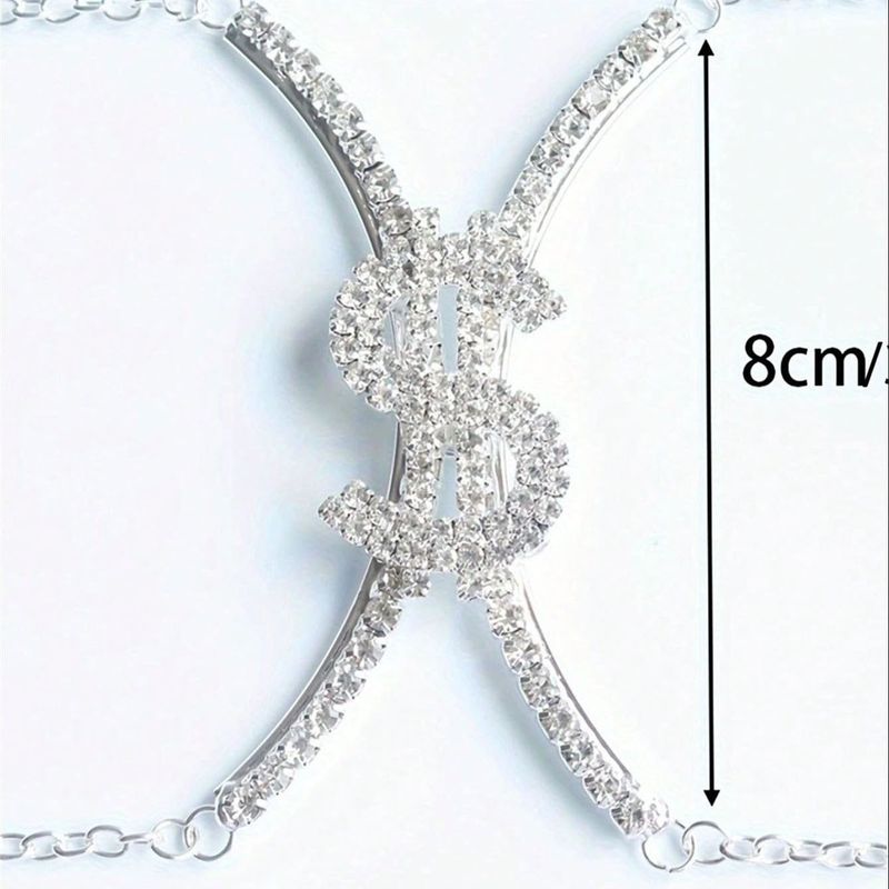 Damenschmuck, elegante Körperkette mit Kristall-Strasssteinen, sexy mehrlagige Halskette und Brustgeschirr, perfekt für Partys, Hochzeiten und besondere Anlässe_voghion.com