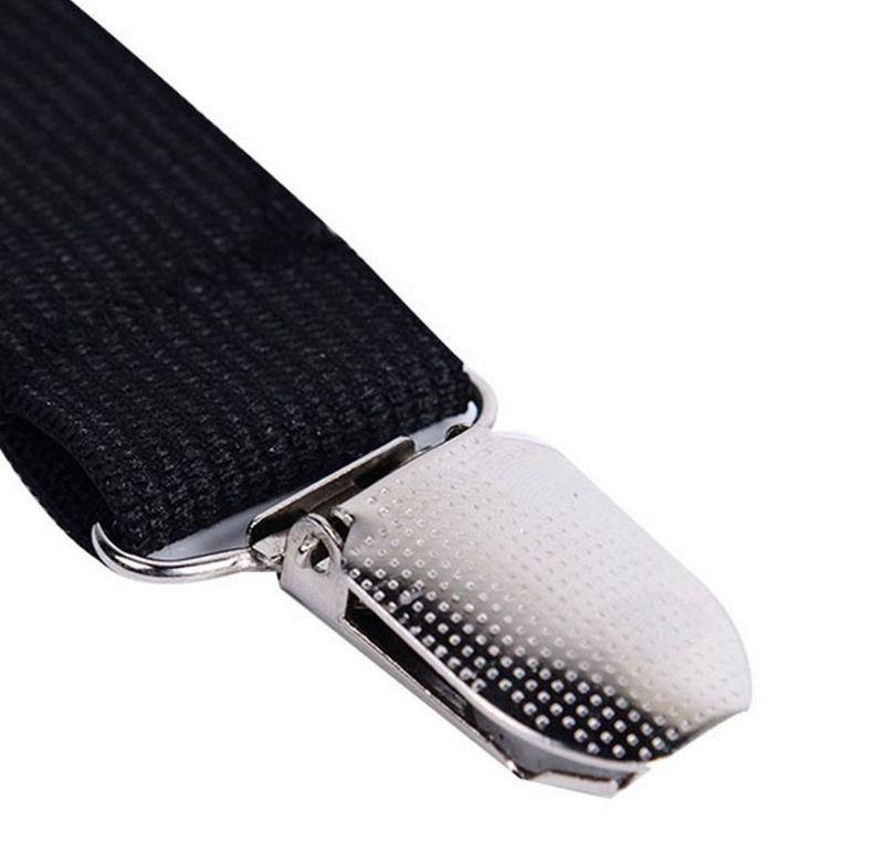 Soporte para sábanas multifuncional, ajustable, con hebilla, antideslizante, fijo, para ropa, pantalones, cortina, 4 unidades_voghion.com