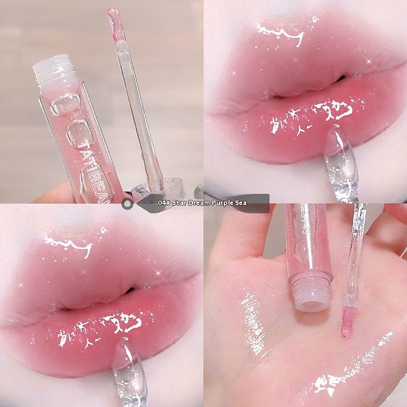 Lip Oil Acqua Trasparente Lucidalabbra Lucidalabbra Donna Idratante E Idratante Smalto per labbra Specchio Dodging Glass Lucidalabbra Studente_voghion.com