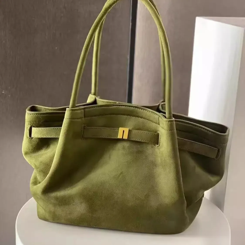 Borsa a tracolla in tela da donna, stile retrò, in pelle scamosciata, di grande capacità, da portare a mano, per pendolari, mini borsa a tracolla in pelle vegana, di alta qualità_voghion.com