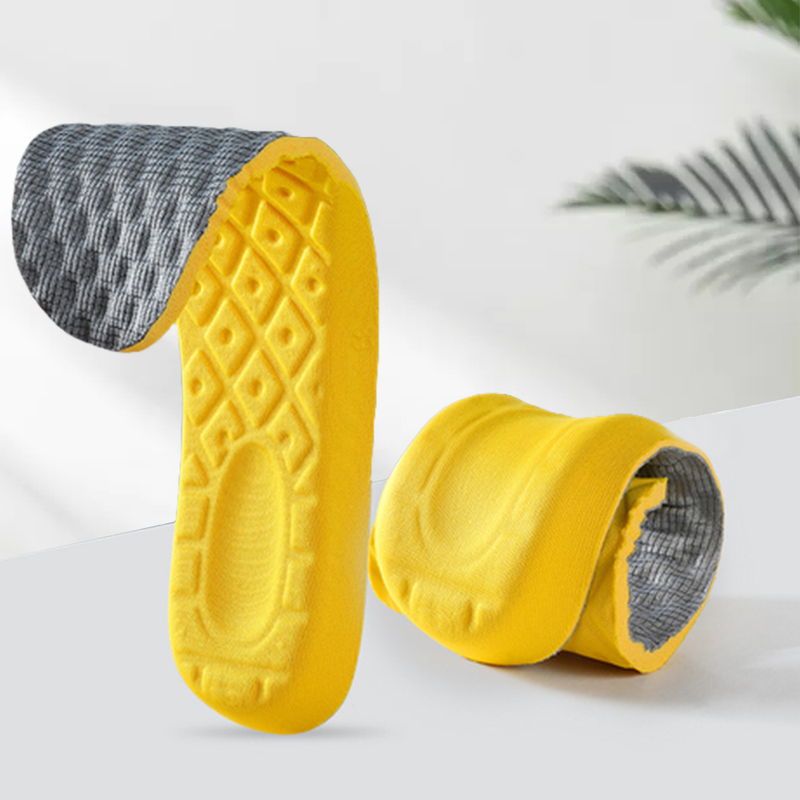 4 db puha latex memóriahabos talpbetét női férfiak sport futó lábtartó cipőpárna lélegző ortopéd lábápolási betét_voghion.com