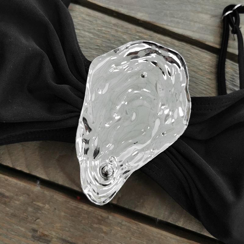 Sexy 3-teiliges Bikini-Set für Damen – Tube-Top und hochgeschnittener Badeanzug (europäischer und amerikanischer Stil, einfarbig)_voghion.com