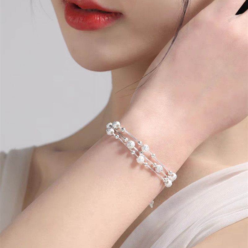Light luxury and niche design bracelet for women, multi-layer transfer bead bracelet for Valentine's Day to give girlfriend a birthday gift_voghion.com