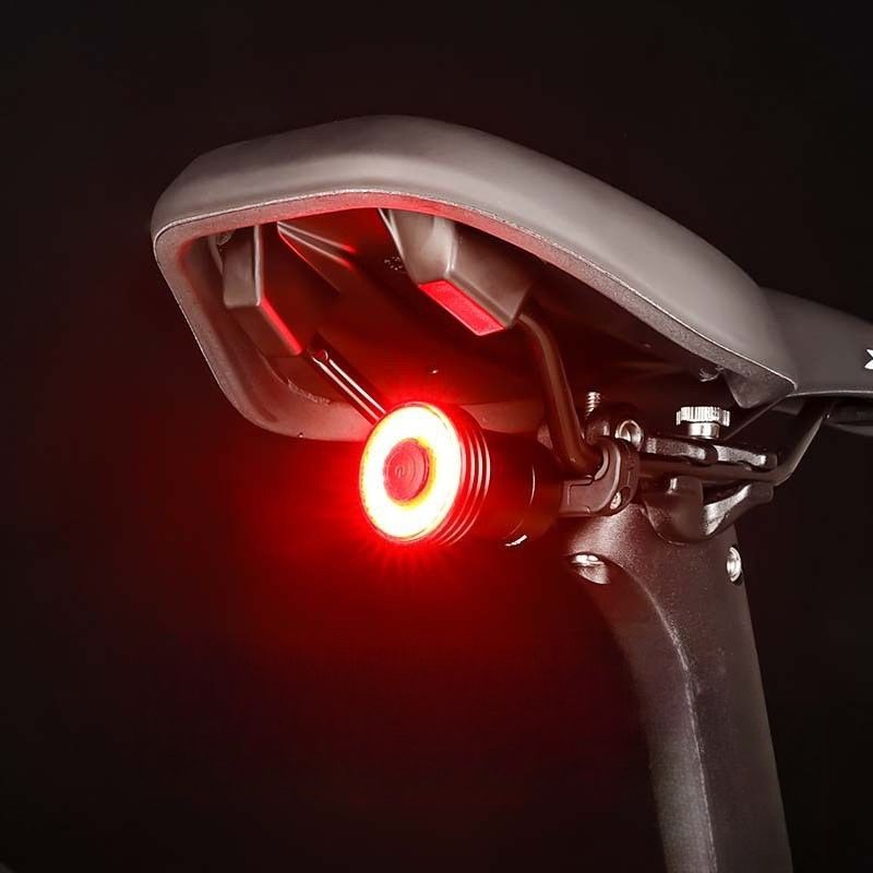 Luci posteriori per bicicletta, bici da strada di montagna, luci di avvertimento ad alta luminosità, luci con sensore di frenata intelligente, ciclismo all'aperto_voghion.com