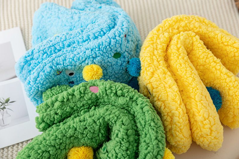 Lamb Soc, tubo centrale per bambini, pavimento carino autunnale e invernale con velluto per il calore in casa, sonno super spesso lungo_voghion.com