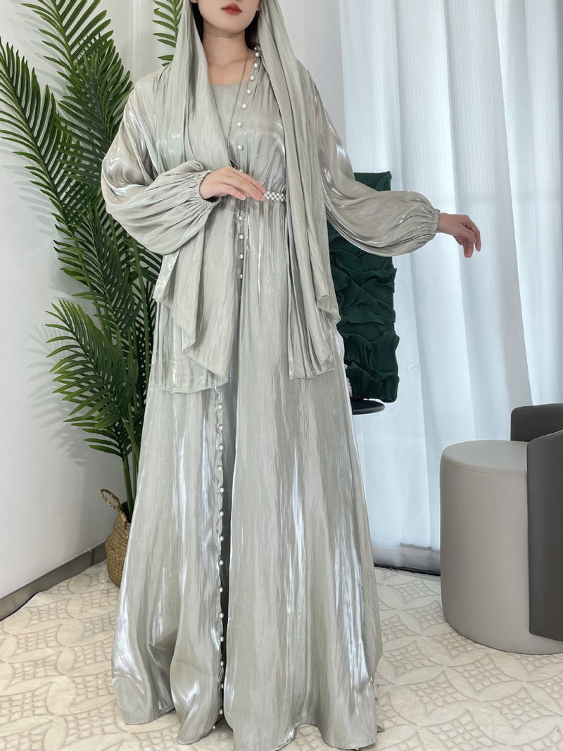 Muslim streamer evening gown dress robe_voghion.com