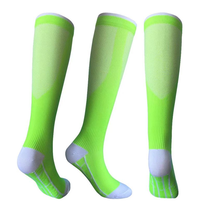 Calcetines de fútbol, calcetines de compresión para deportes profesionales, calcetines de compresión para correr, calcetines finos de pantorrilla para mujer, calcetines para saltar la cuerda, fitness, yoga, golf, calcetines de presión muscular._voghion.com