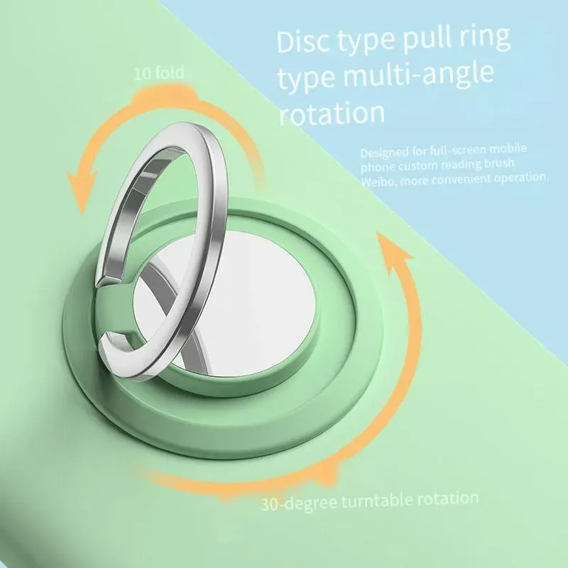 Cell Phone Car Mounts Holders Magnetic Absorbing Silica Gel Ring Holder Mobile Holder_voghion.com