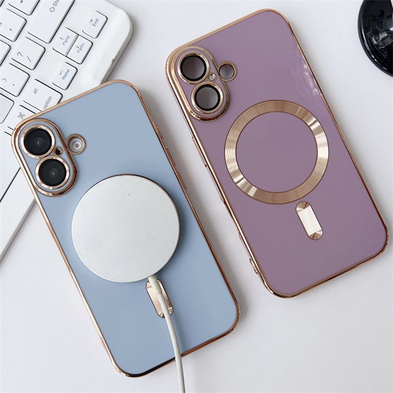 Camera Lens Protector Case 13 12 11 Plating Phone Cases For Iphone 15 14 Pro Max 16 Plus Cover_voghion.com