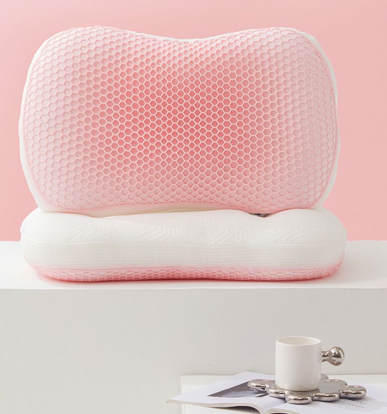 Bedding Tpe Pectin Pillow New Fiber Pillow High Elastic Breathable Elastic Pillow_voghion.com