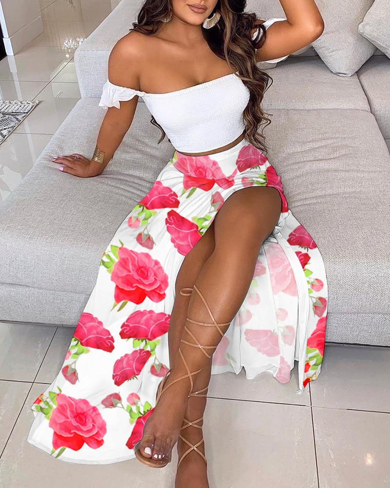 Rochie de vară pentru femei, 2024, cu croială slim fit, cu imprimeu boem francez, lungime medie, cu sutien_voghion.com