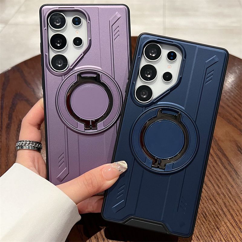 Capa magnética para Galaxy S22 Ultra com proteção para câmera Samsung S25 S24 S23 Plus_voghion.com