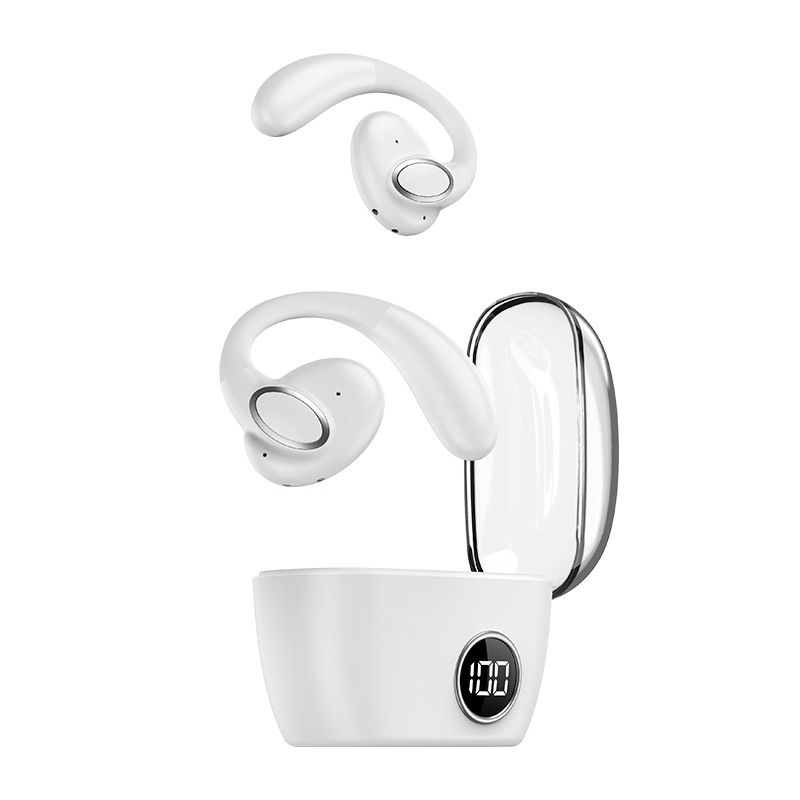 OWS Open-Ear Bluetooth 5.3 Wireless Earbuds, HD Stereo Sport Earphones With Digital Display, Ear Hook Design For Running/Gym_voghion.com