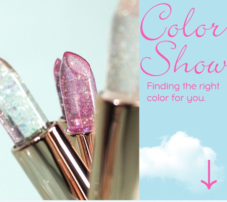 MLSMILE 6 Colors Supply Temperature Changing Lipstick Moisturizing And Non Staining Chameleon Shiny Jelly Lipstick_voghion.com