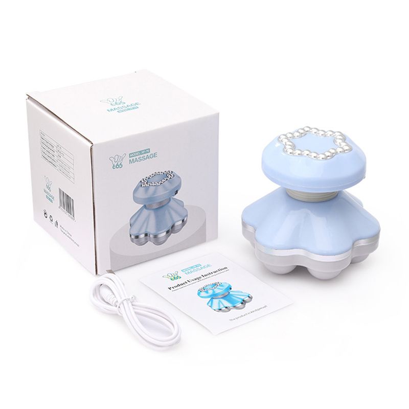 Multi-Level Adjustable Back Electric Waist Massager Traction Device Iatable Hot Compress Lumbar Spine_voghion.com