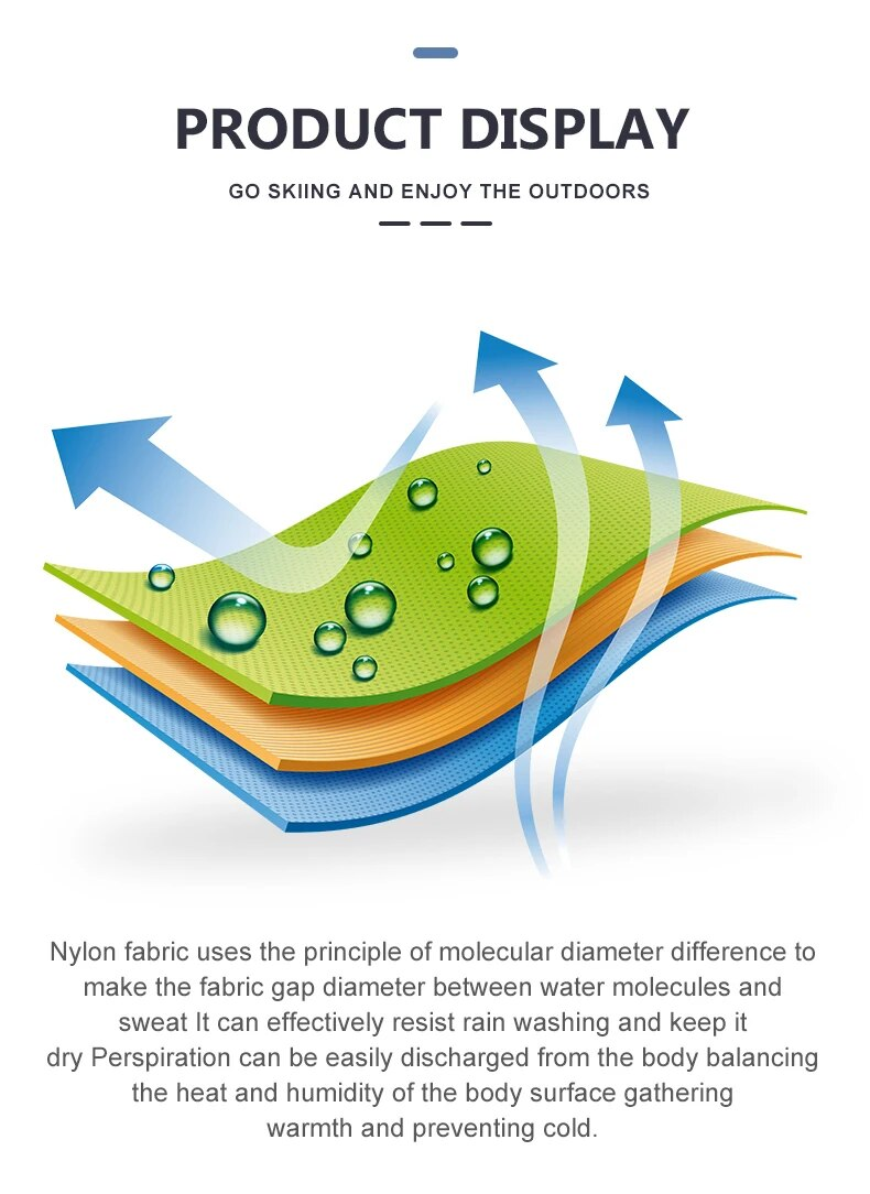 PHMAX Winter-Skijacke hält warm, Outdoor-Sport, winddicht, Schneesport, Jacken und Hosen, wasserdicht, Herren, Skaten_voghion.com