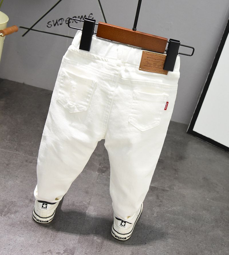 Mamm & Kanner Fréijoer an Hierscht Neie koreanesche Stil Solid Faarf Casual Hosen fir Kanner, Jongen a Meedercher 830 831_voghion.com