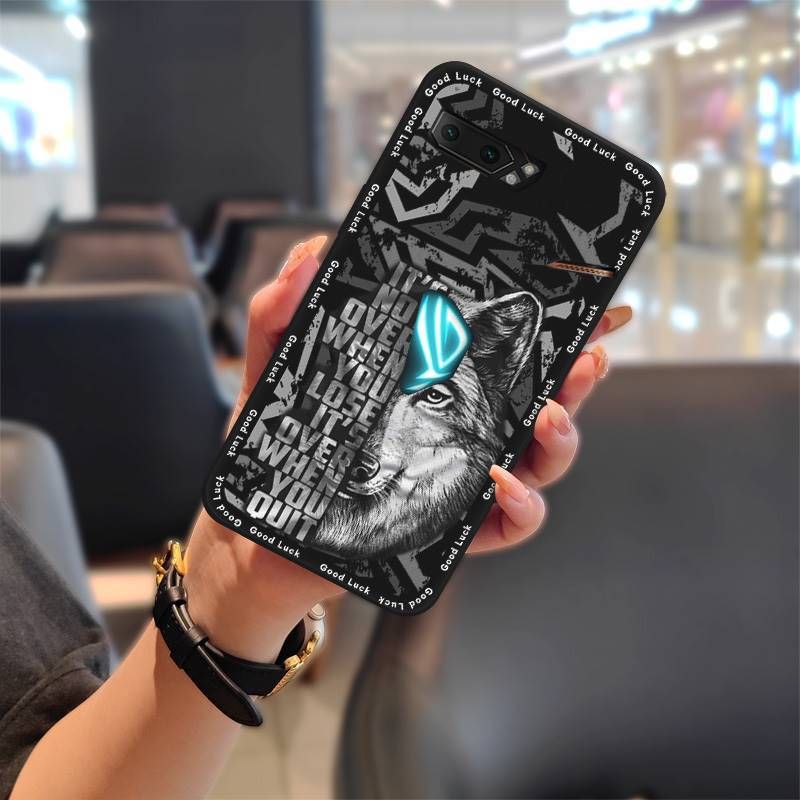 Geeignet für ASUS Phone Cartoon Fun Unisex Solid Color Digital Soft Case Anime Youth Texture Graffiti für Frauen_voghion.com
