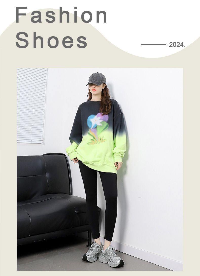 Sportschoenen Nieuwe hardloopschoenen Lichtgewicht Veelzijdige casual damesschoenen Lente Retro Dad-schoenen Dames_voghion.com