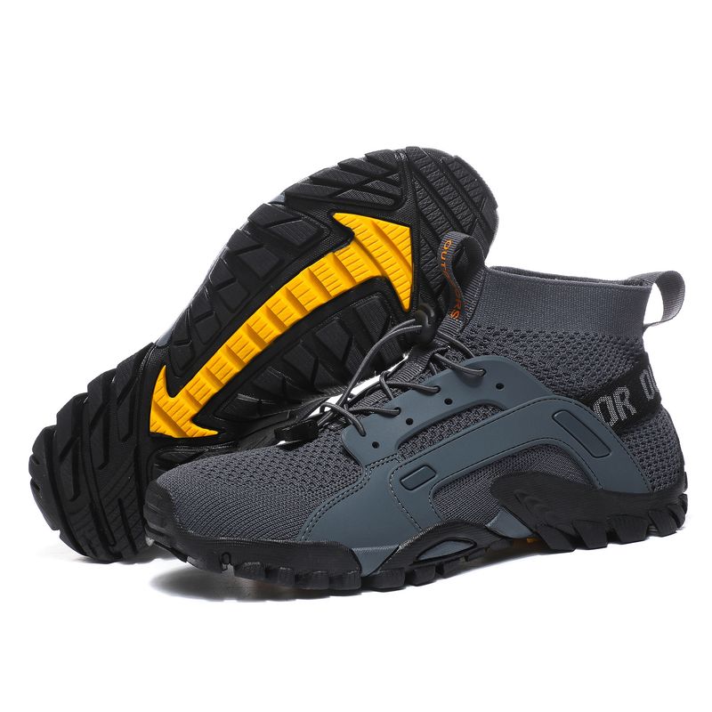 Scarpe da acqua da uomo per escursionismo, pesca e attività all'aperto - Scarpe leggere, traspiranti e ad asciugatura rapida con suola in gomma per escursionismo, pesca e guado_voghion.com