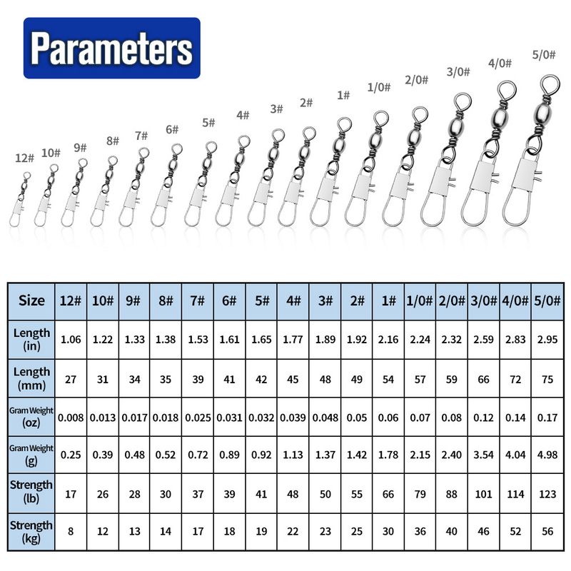 Cylinder-Shaped Eight-Character Ring Quick Swivel Sea Rod B-Type Pin Lure Connector Fishing Gear Accessories_voghion.com