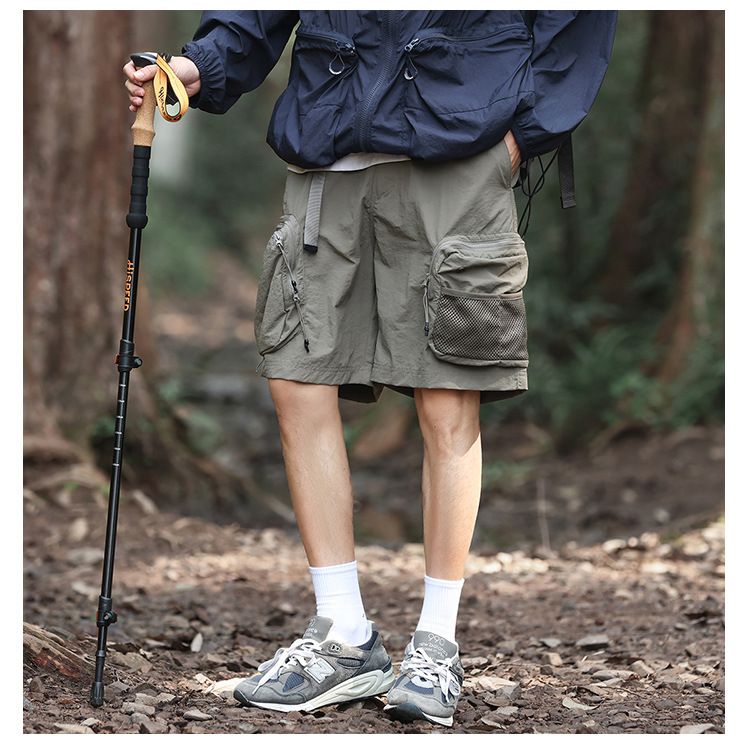 Men's Cargo Shorts Summer Lightweight Breathable Quick-Dry Loose Fit Multi-Pocket Casual Beach Shorts_voghion.com