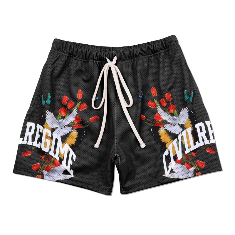 Men's Streetwear Gym Shorts - Summer Quick-Dry 5" Casual Shorts With Breathable Liner (Oversized Fit Side Pockets For Workout & Daily Wear)_voghion.com