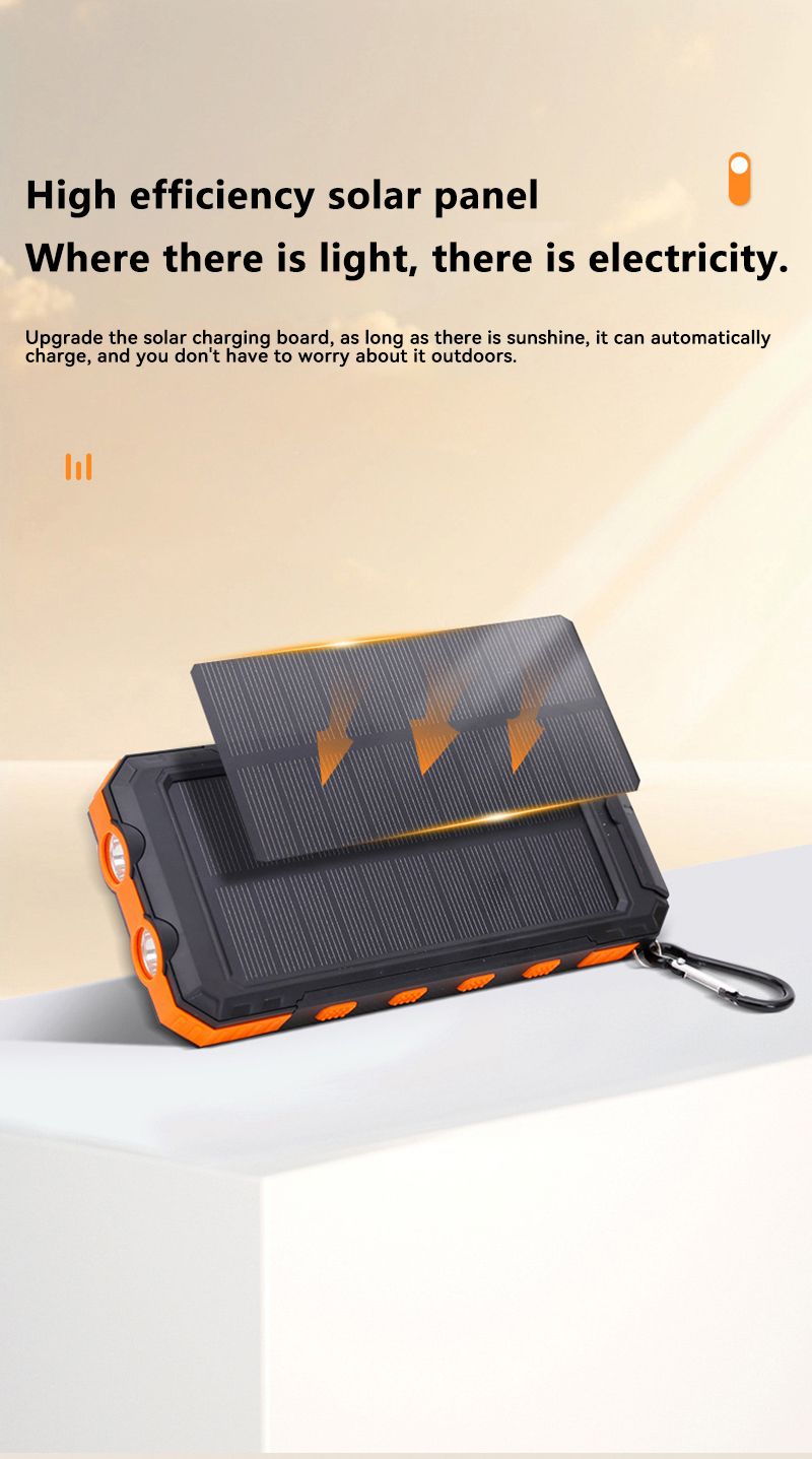 200000 MAh Solar Bank Große PD120W Kapazität Tragbares Ladegerät Schnelles Laden Für IPhone Samsung Huawei Notstrom_voghion.com