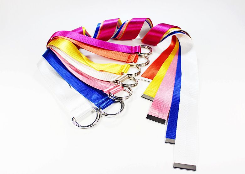 Woven Nylon Men's Korean Version Canvas Women's Long Belt Straight_voghion.com