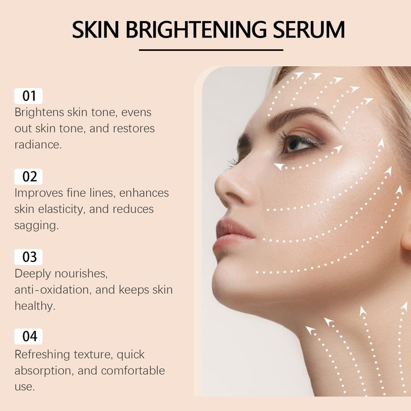Hoygi Vitamin C Serum Firming, Moisturizing, Brightening, Hydrating, Silky And Tender Face Serum_voghion.com