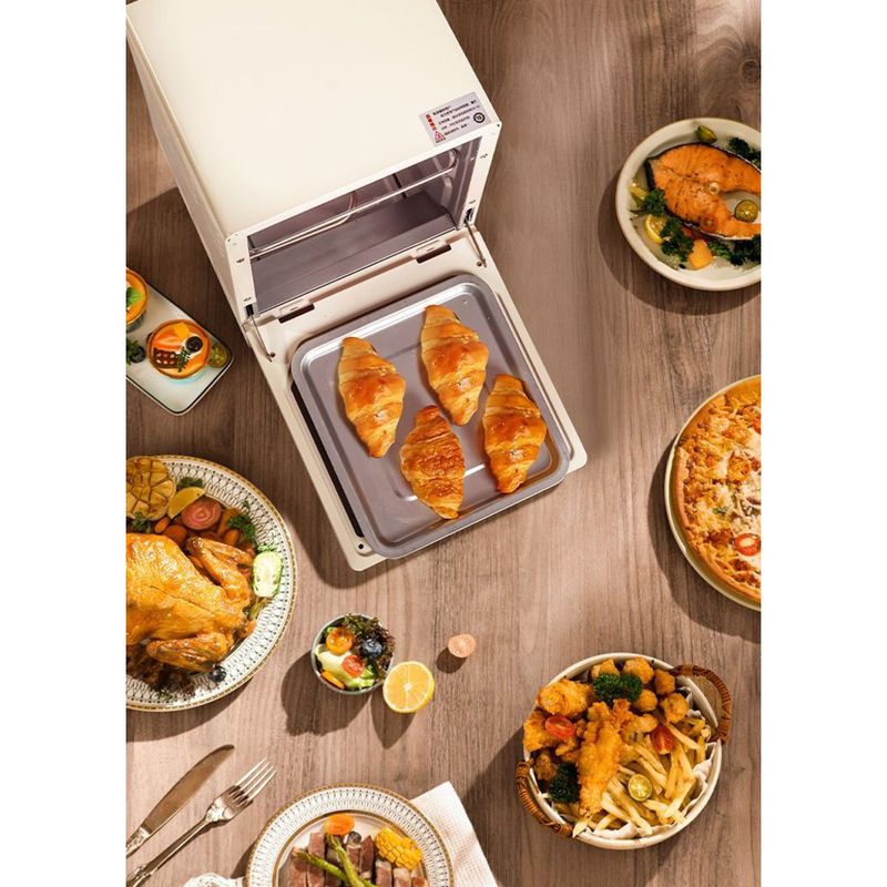Three Small Household Electric Ovens Multi-Functional Fully Automatic Mini Oven Baking Egg Tart Roasting Sweet Potato_voghion.com